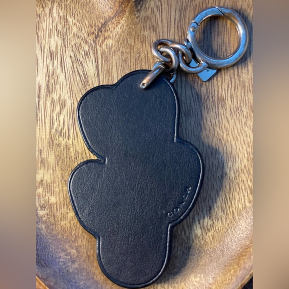 COACH Studded Cactus Leather Bag Charm - Picture 3 of 4